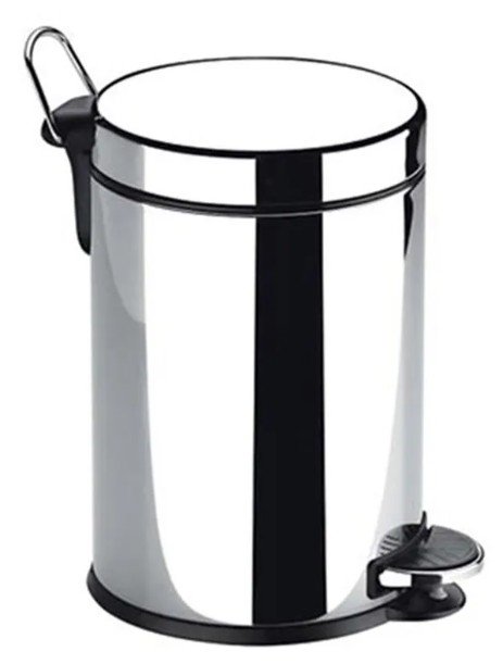 Lixeira em Aço Inox 12L