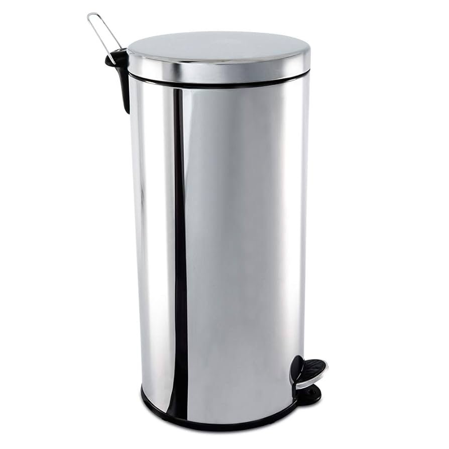 Lixeira em Aço Inox 30L