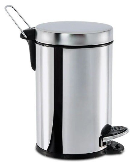 Lixeira em Aço Inox 5L